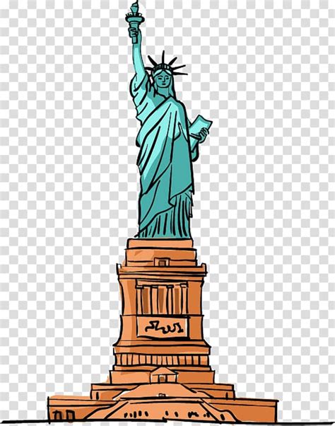 Download High Quality statue of liberty clipart animated Transparent ...