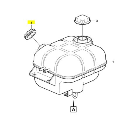KOREK ZBIORNIKA WYRÓWNAWCZEGO VOLVO 3979593
