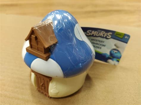 The Smurfs Blue Mystery Mushroom Houses