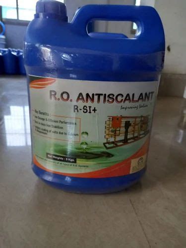 Ro Antiscalant Chemical Packaging Type Can At Rs Kg In North