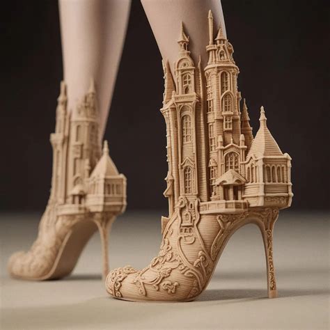 AI Imagines Renaissance Architecture As Footwear To Create Absolutely