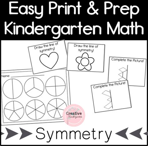 How To Teach Symmetry In Kindergarten Creative Kindergarten