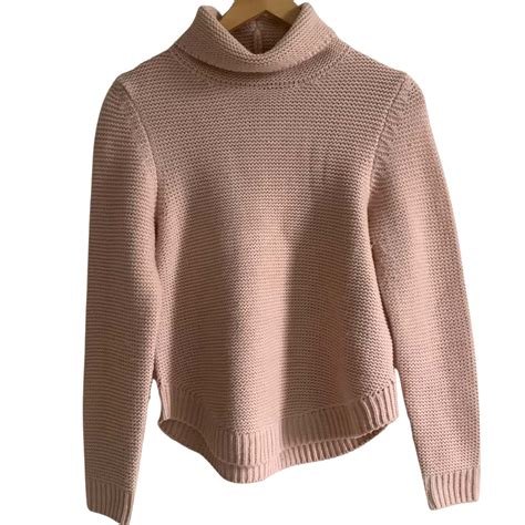 Grab Denim Pink Cowl Neck Knit Size Xs