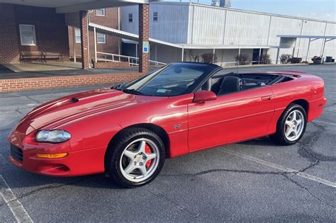 No Reserve 6k Mile 1999 Chevrolet Camaro SS Convertible 6 Speed For