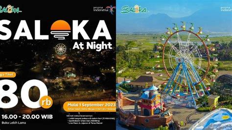 Saloka At Night Dibuka Setiap Weekend Tiket Rp Bisa Nikmati