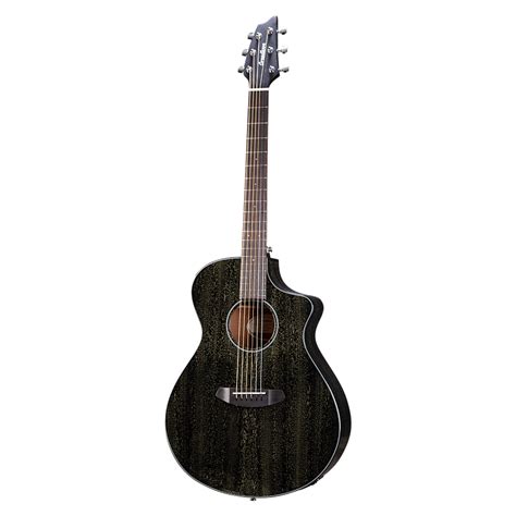 Breedlove Rainforest S Concert Black Gold Ce Acoustic Reverb