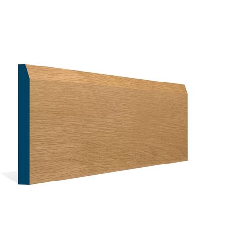 Chamfered Oak Skirting Board