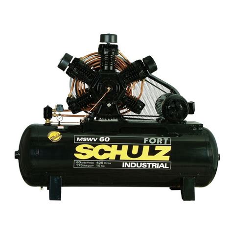 Compressor De Ar Schulz Mswv Fort P S Litros