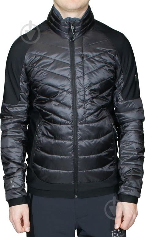 ᐉ Куртка мужская EA7 WOVEN BOMBER JACKET 6GPB44-PNQ9Z-1200 р.L черная ...