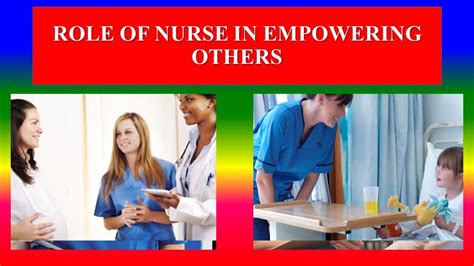 ROLE OF NURSE IN EMPOWERING OTHERS Applied Psychology For Nursing