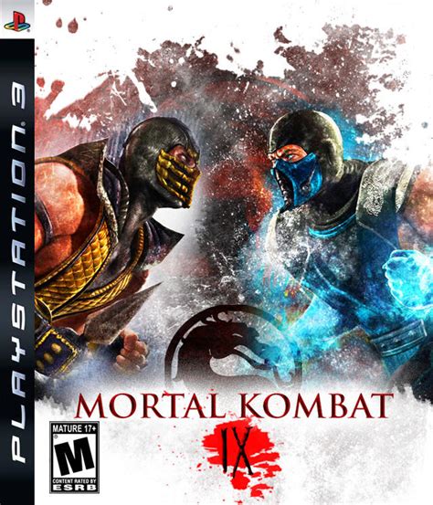 Mortal Kombat 9 Cover 2 By Terminator286 On Deviantart