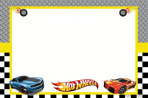 Hot Wheels Themed Birthday Party Kit