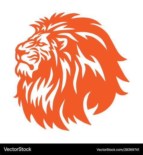 Orange Lion Logo