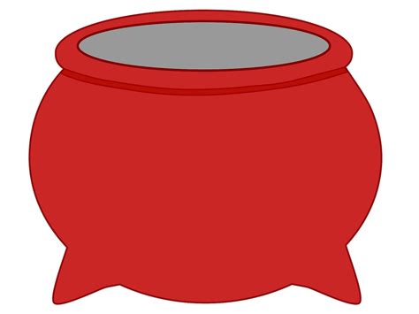 Red Pot Clip Art At Vector Clip Art Online Royalty Free