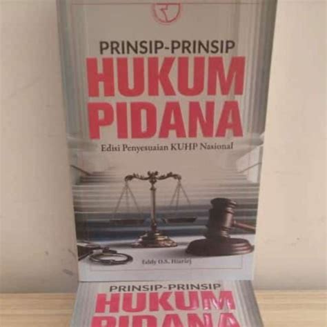 Jual Prinsip Prinsip Hukum Pidana Edisi Penyesuaian Kuhp Nasional Eddy