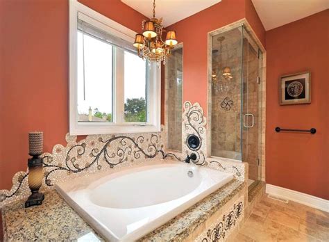 Peach Colored Bathroom Ideas Bathroom Colors Bathroom Decor Colors