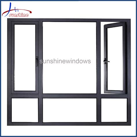 Double Glazing Thermal Break Aluminium Casement Window Aluminium