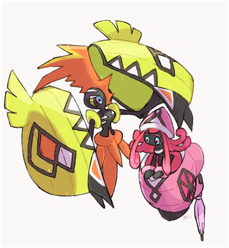 Tapu Lele And Tapu Koko Pokemon Drawn By Nigiri Ngr Danbooru