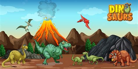 Cartoon Dino Wallpapers Wallpaper Cave