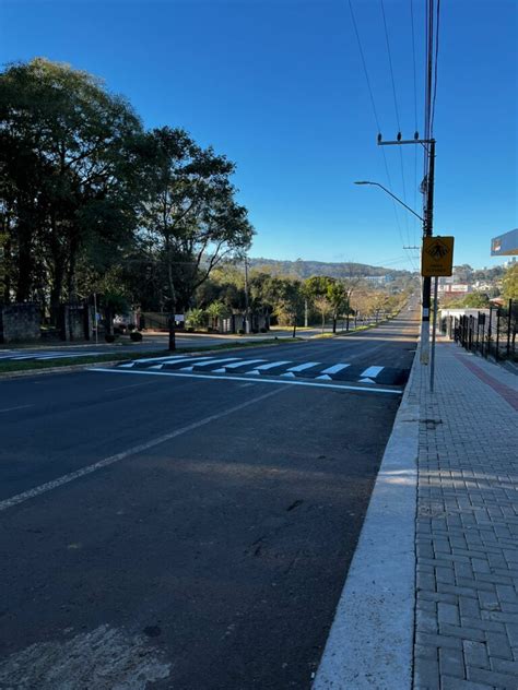 Principal Avenida de Chapecó tem duas novas faixas elevadas ClicRDC