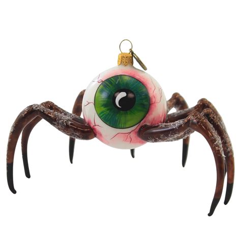 Blu Bom Creepy Spider Eye Glass Halloween Ornament Bug Spooky 2020209