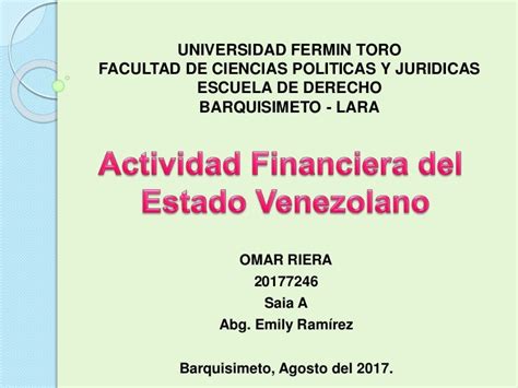actividad financiera