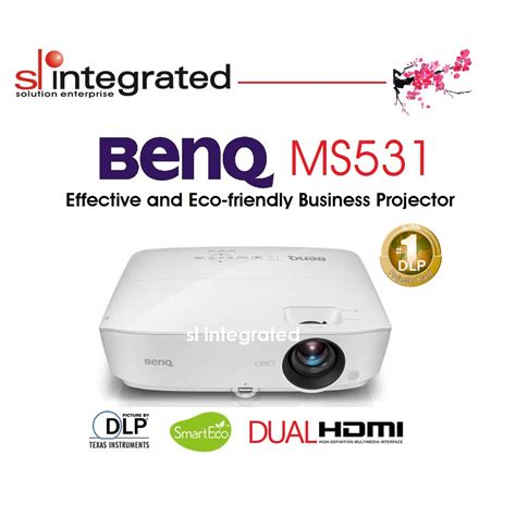 Benq Ms Eco Friendly Svga Business Projector Shopee Malaysia