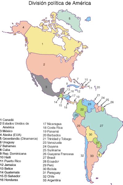 Distribuicion Y Tamaño Del Continente Americ Distribucion Forma Y Tamaño Del Continente Americano