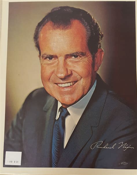 Richard Nixon Portrait Picture The Store At Lbj