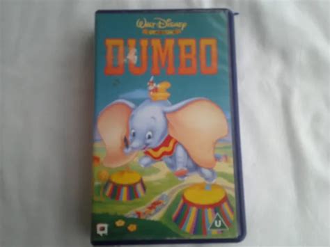 Dumbo Walt Disney Classics Pal Vhs Video Tape Cassette Eur 232