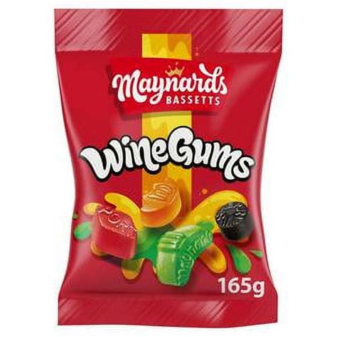 Original Maynards Bassetts Wine Gums 165g British Version Imported By Sentogo