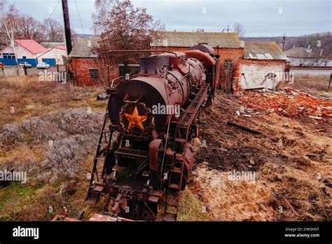 Abandoned Steam Locomotive Hi Res Stock Photography And Images Alamy