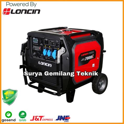 Jual Mesin Genset Inverter Generator Bensin Loncin Lc I Watt