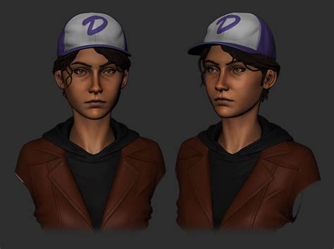 Clementine - Telltale's TWD — polycount