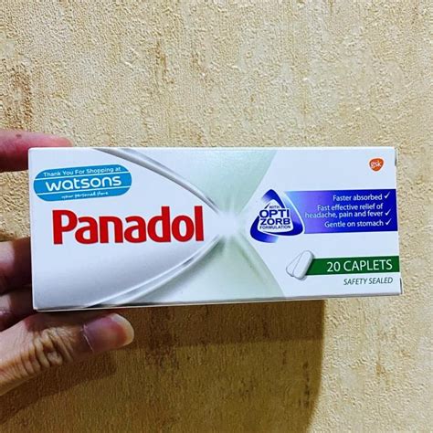 Jual Panadol With Optizorb Singapore Caplets Shopee Indonesia