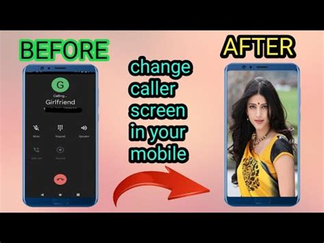 How To Change Caller Screen In Android Phone Set Full Screen Photo On