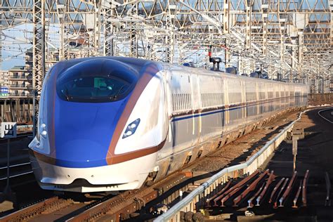 長野新幹線車両センター E7系 F9編成 の写真 鉄道写真投稿サイトtrain Directory