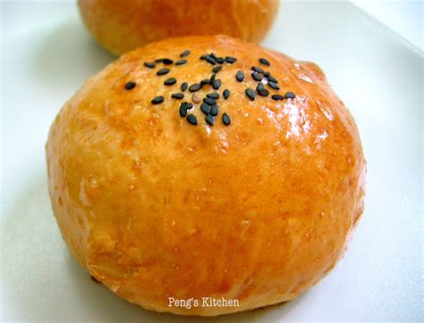 Peng S Kitchen Red Bean Mochi Bun