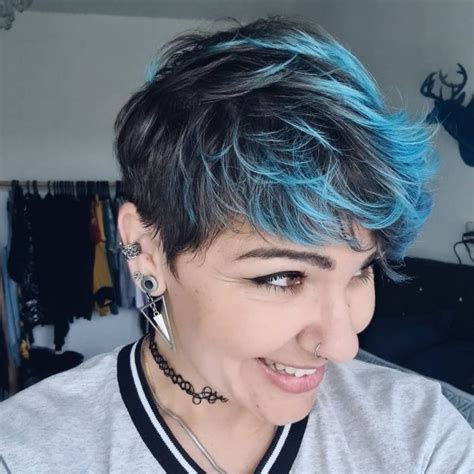 Cabelo Azul Nas Pontas 60 Ideias Que Esbanjam Charme E Atitude