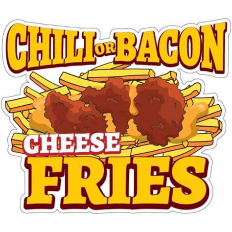 Signmission 12 In Decal Concession Stand Food Truck Sticker Chili Or