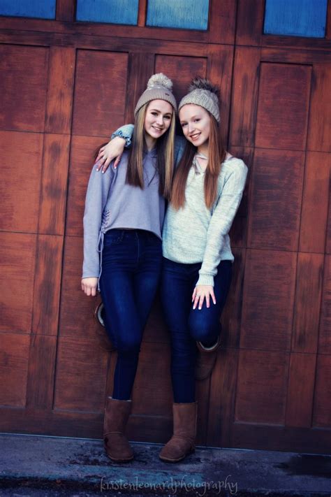 Winter Portraits Bff Photoshoot Bangor Maine Kristen Leonard