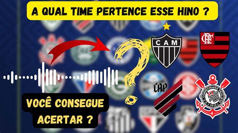 ADIVINHE O TIME PELO HINO INSTRUMENTAL QUIZ FUTEBOL YouTube