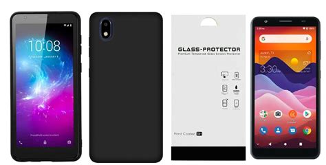 For Consumer Cellular Postpaid Zte Avid 579 Slim Tpu Cover Case