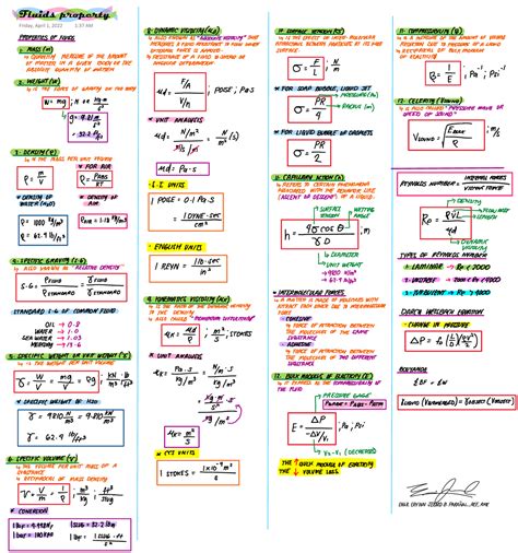 Fluids Property Electrical Engineering Fluids Property Friday