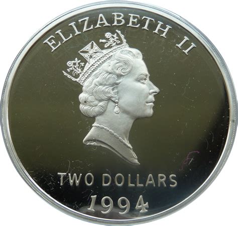 Dollars Elizabeth Ii Royal Visit Bermudas Numista