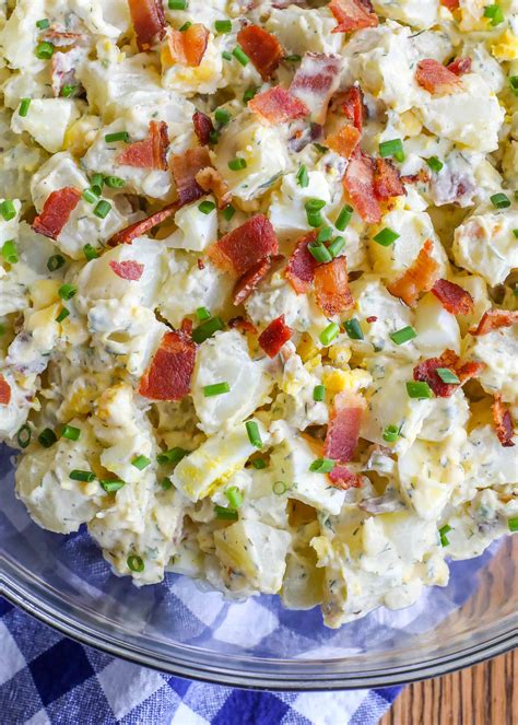 Bacon Ranch Potato Salad Barefeet In The Kitchen