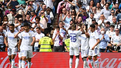 Real Madrid Win Record Extending 35th La Liga Title After Thrashing