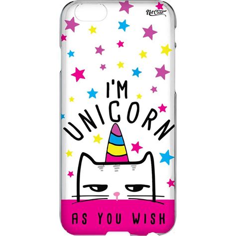 Capa Silicone NetCase Transparente I M Unicorn As You Wish