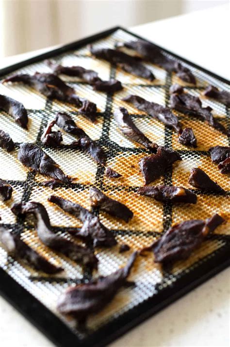 Homemade Teriyaki Venison Jerky Recipe Paleo Scaleo