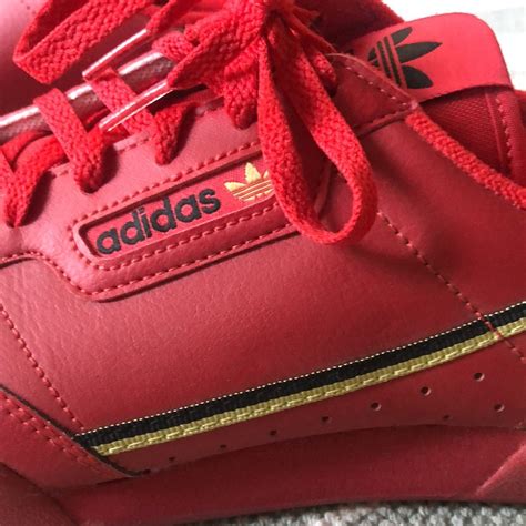 Adidas Continental 80 Mens Sneakers Shoes Casual Red Gem